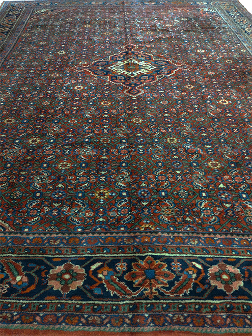 10' 5"X13" 6" Persian Handmade Area Carpet – 10'5" × 13'