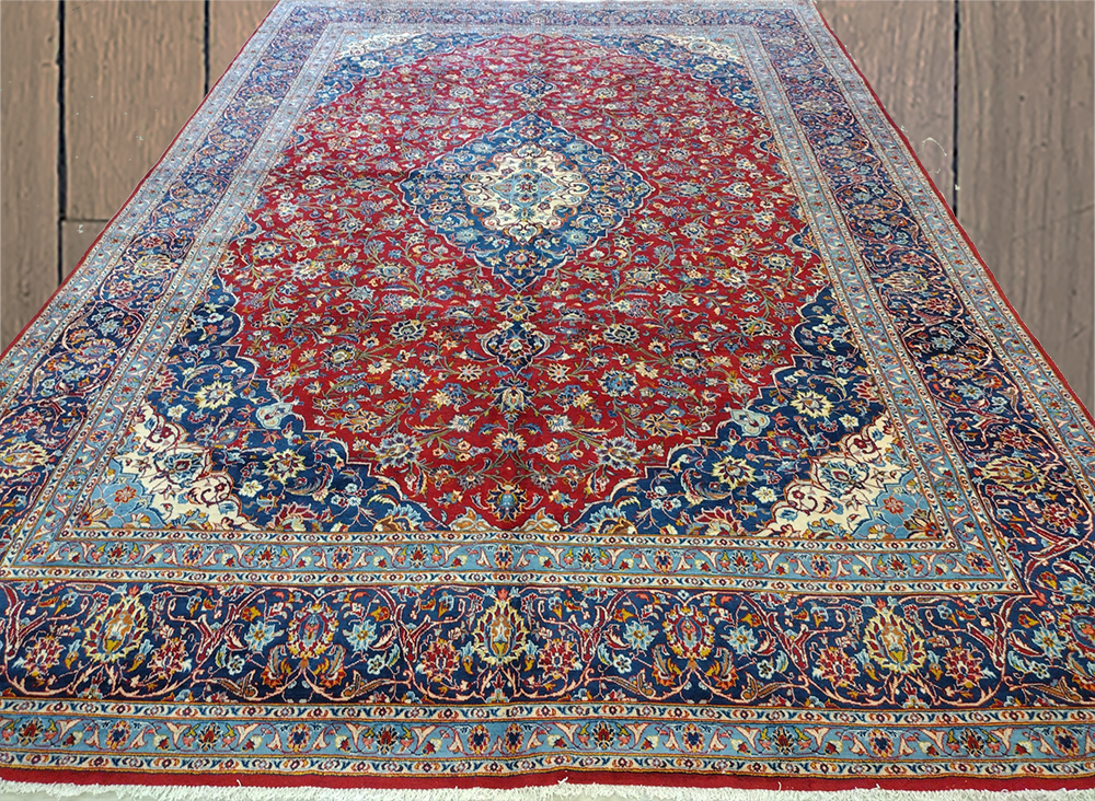 11'00"X15' 9" Persian Genuine Handmade Large Area Rug – 11' × 15'9"