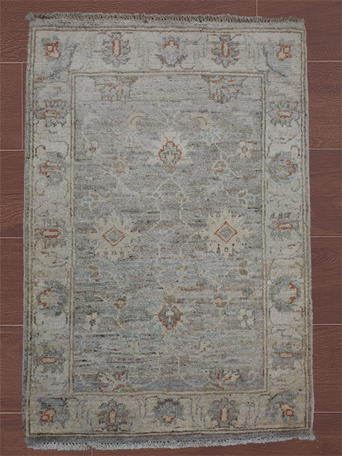 2' 1" X 3' 0" Peshawar Handmade Small Area Carpet – 2'1" × 3'