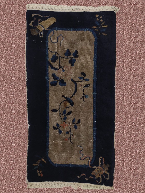 2'0" X 3'11" Ants,Birds And Flower Chinese Oriental Rug – 2' × 3'11"