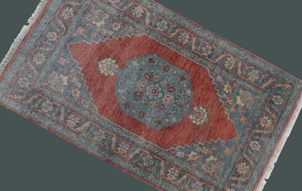 3' 2" X 5' 1" Indo-Serapi Hand Woven Oriental Rug – 3'2" × 5'1"