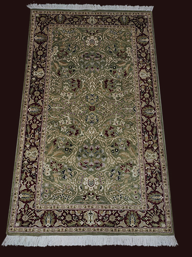 3' 2" X 5' 4" Pakistan Handmade Area Rug – 3'2" × 5'4"