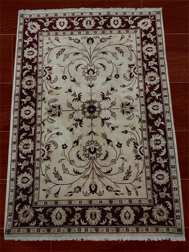 3' 5"X 5' 1" Pakistani Peshawar Handmade Oriental Rug – 3'5" × 5'1"