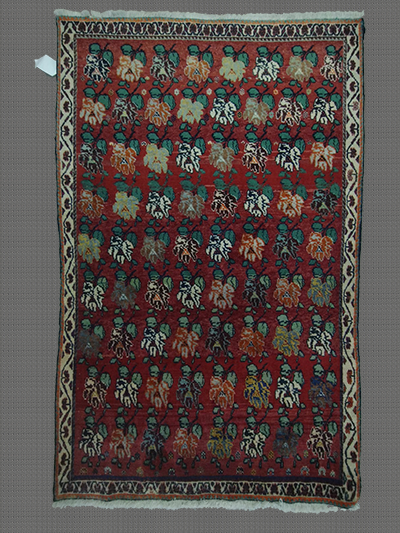 4'0"X6'5" Persian Handmade Colorful Area Rug=GL279 – 4' × 6'5"