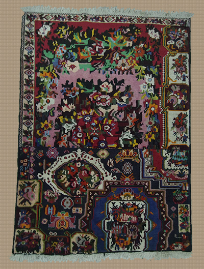 4'2"X5'11" Handcrafted Persian Rug – 4'2" × 5'11"