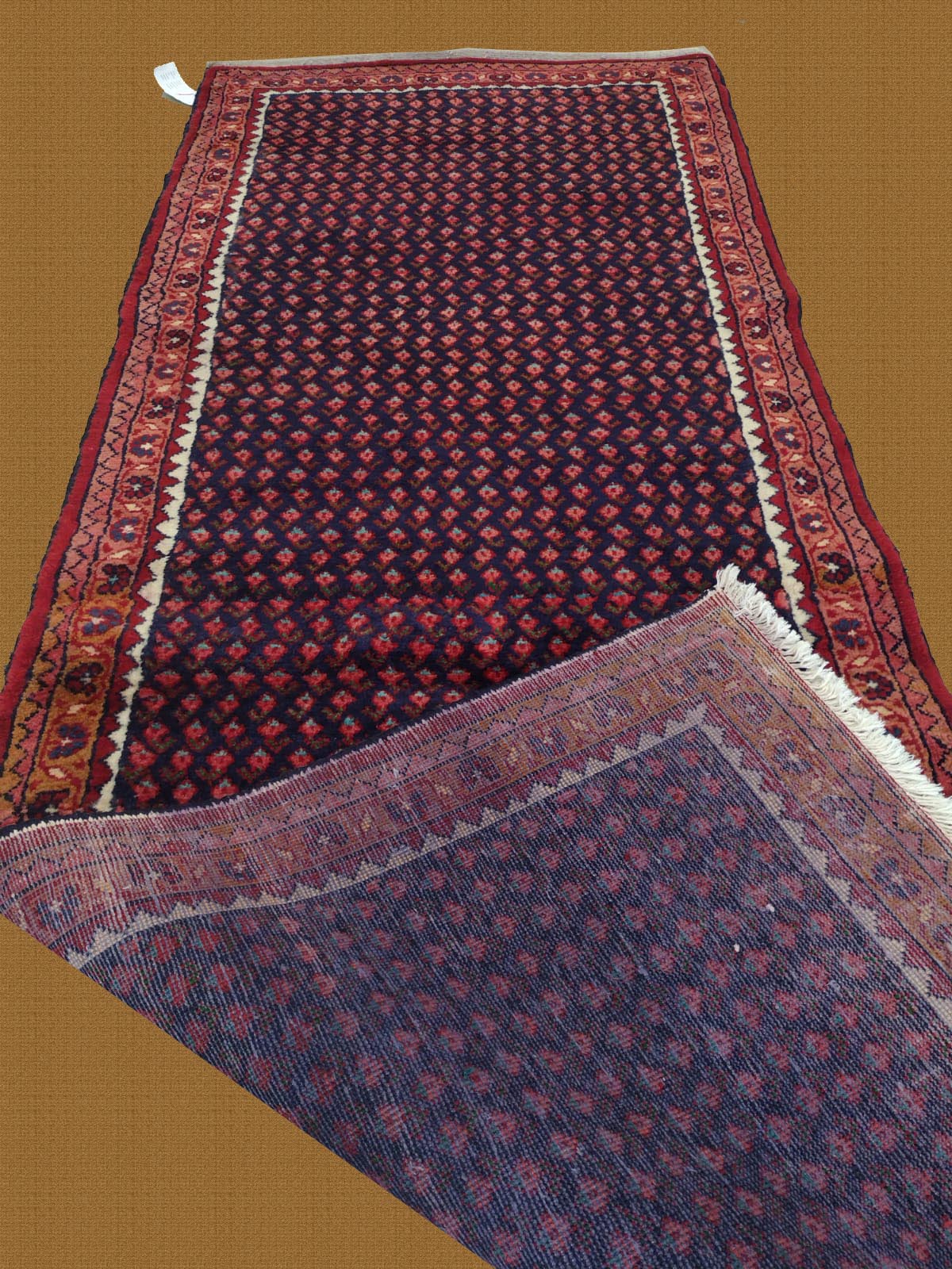 4'X10' Persian Hamadan Vintage Finest Quality Woolens Runner Rug – 4' × 10'