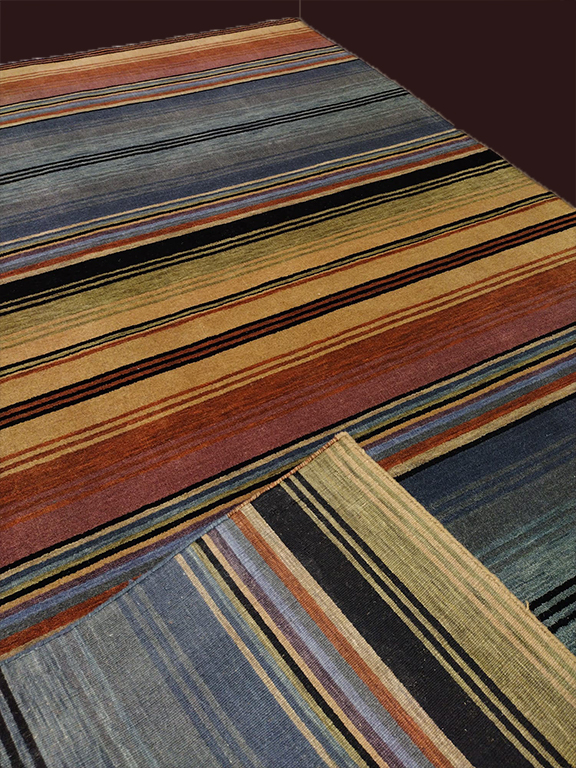 5'X8' India Gabbeh Multi-Colored Handloom Wool Rug-HRI409313 – 5' × 8'