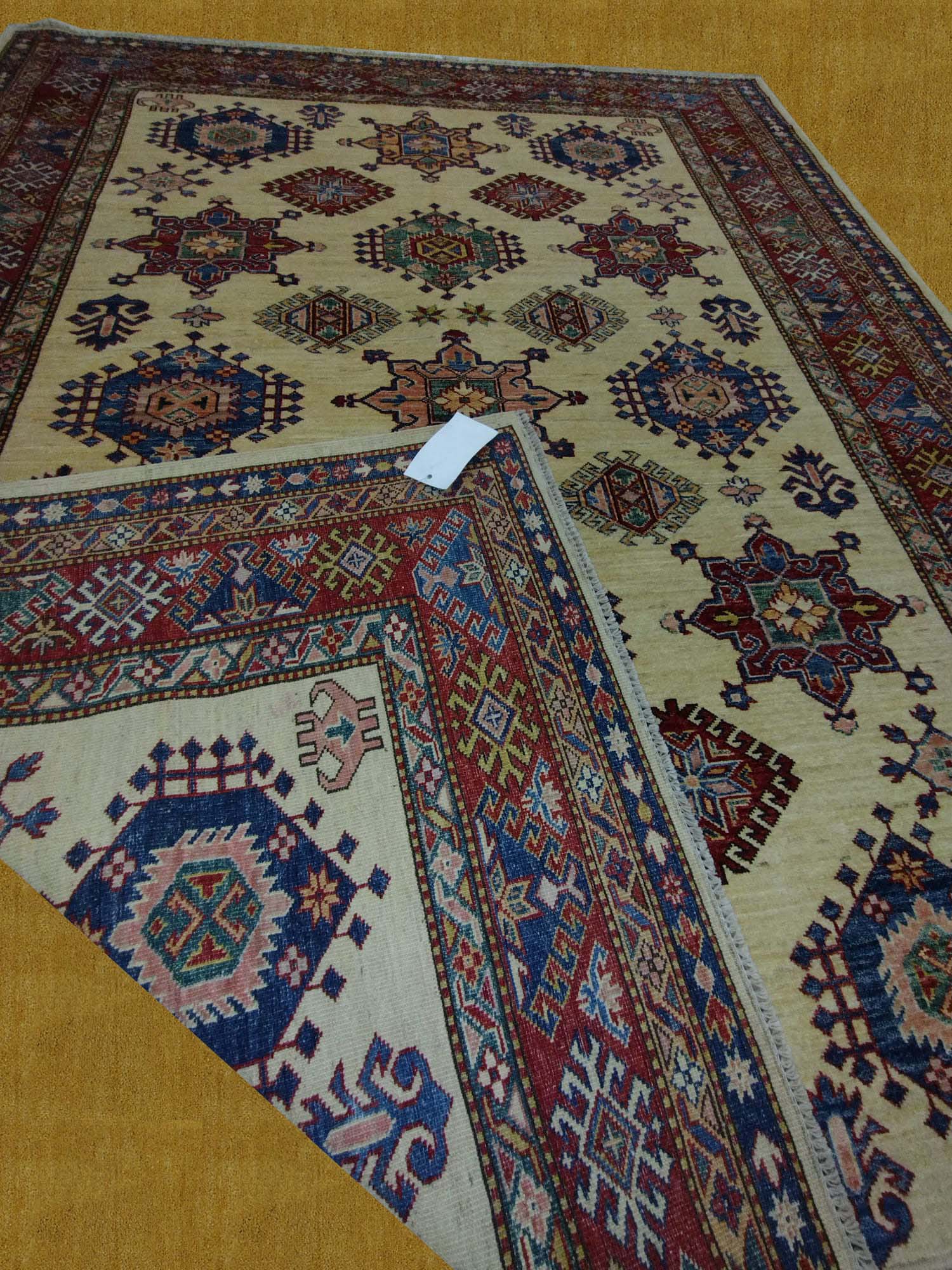 6'X8' Pak Kazak Hand Knotted Exquisite Oriental Rug – 6' × 8'