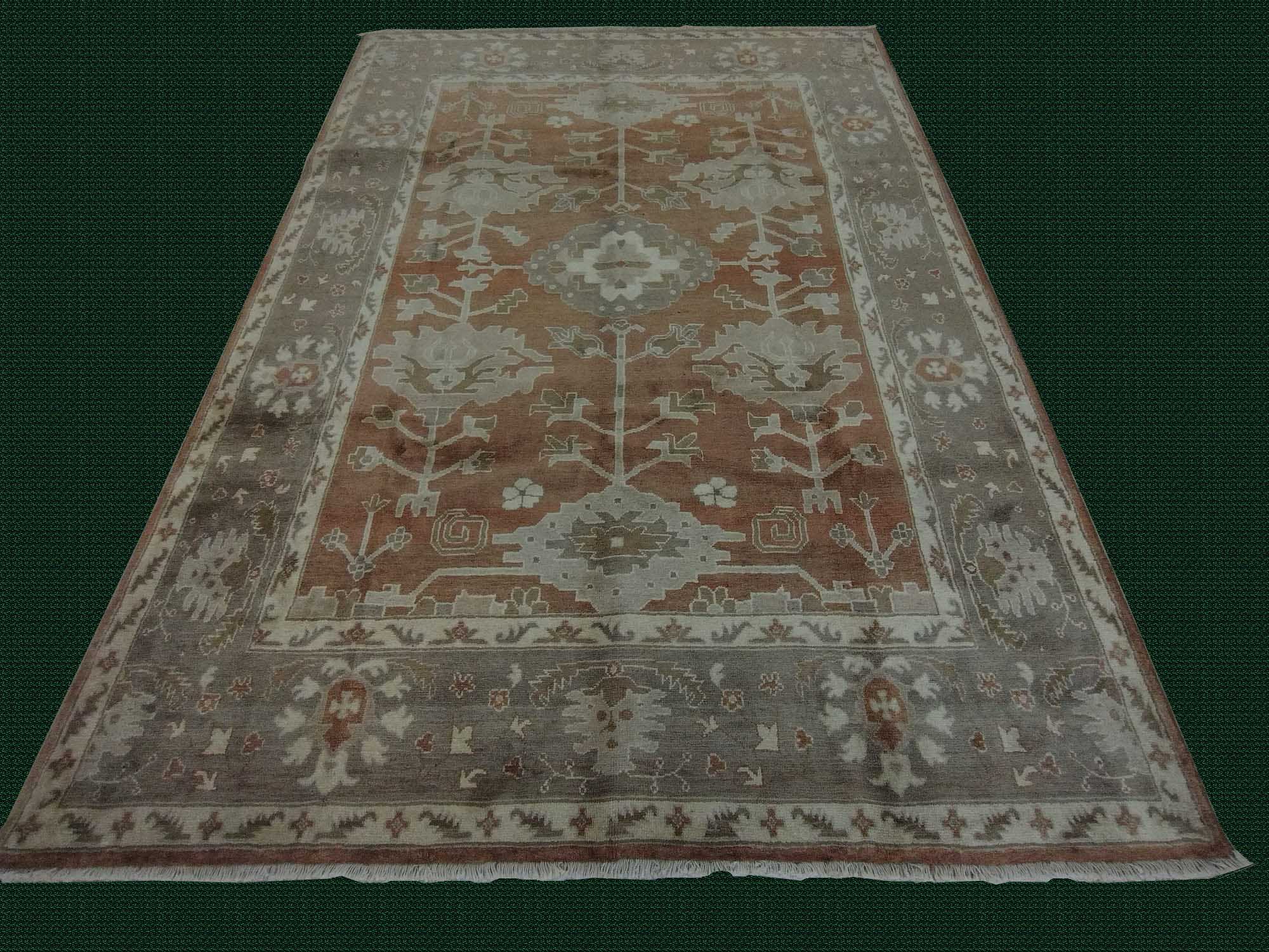 7"X9'6" Persian Hand Knotted Captivating Floral Area Rug – 7" × 9'6"