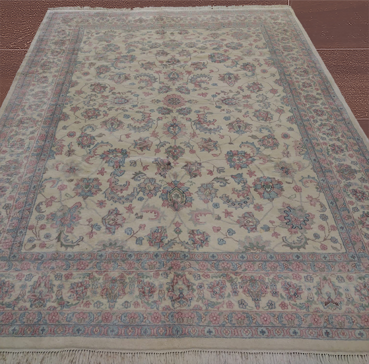 8'00"X10'00" Indian Handmade Flooring Carpet – 8' × 10'