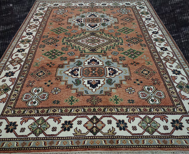 8'x10' Indo Kazak Oriental Area Rug-513_23 – 8' × 10'