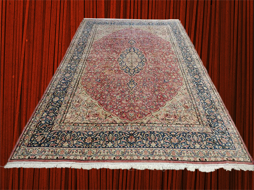 9'7"X15'00" Iran 100% Wool Pile Handmade Carpet – 9'7" × 15'