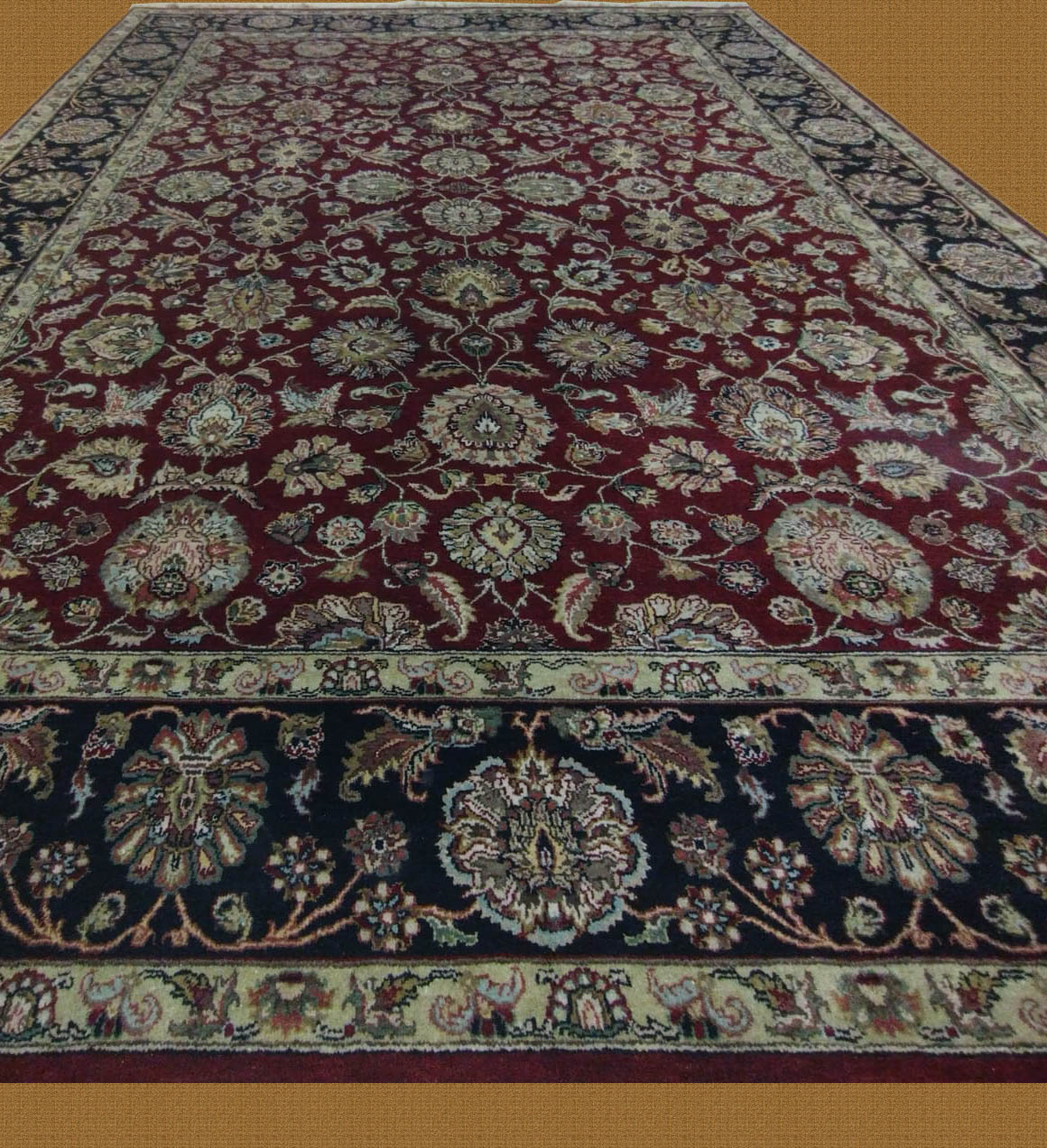 9'X12' Indian Handmade Large Area Rug – 9' × 12'