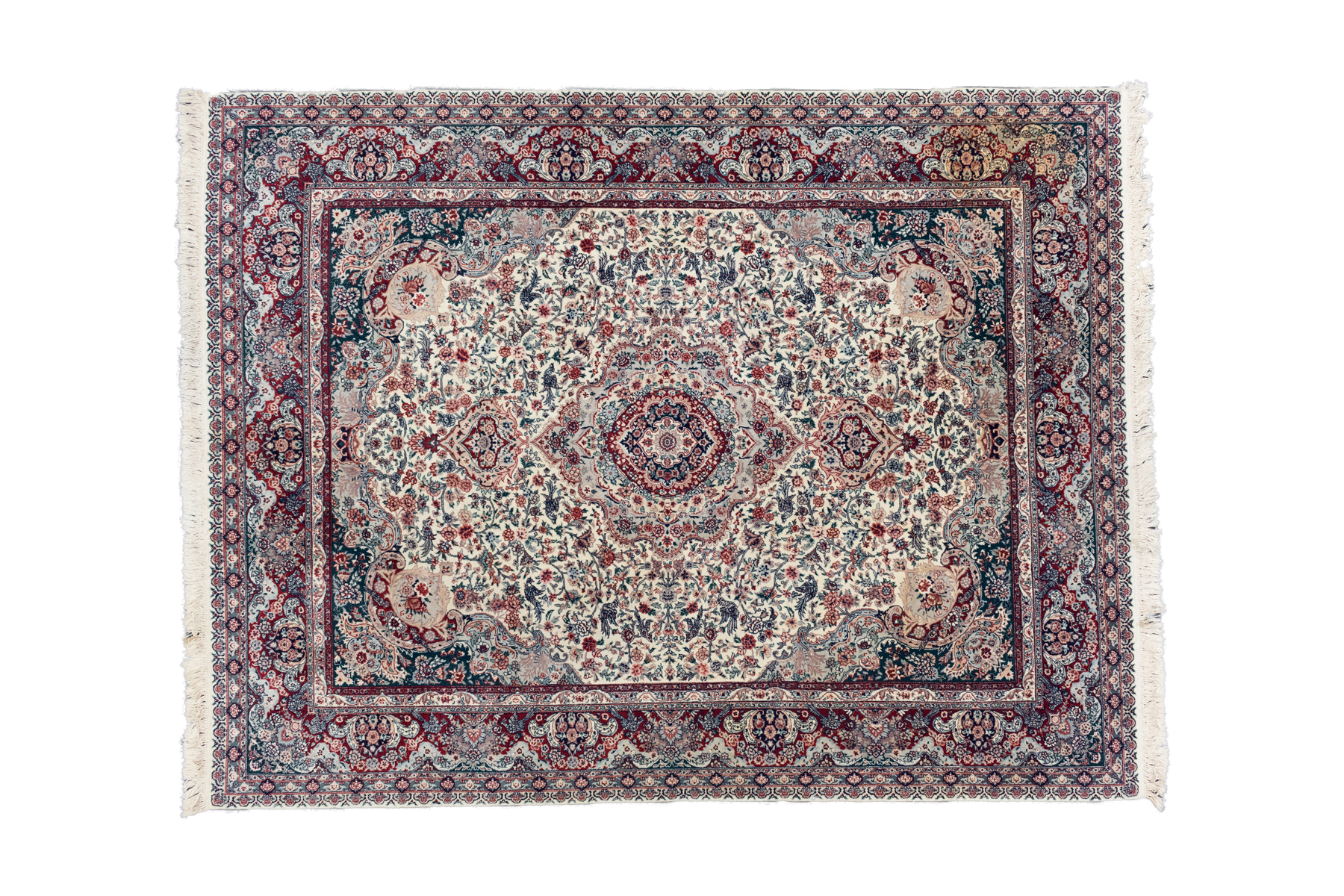 Cream Floral Rug
