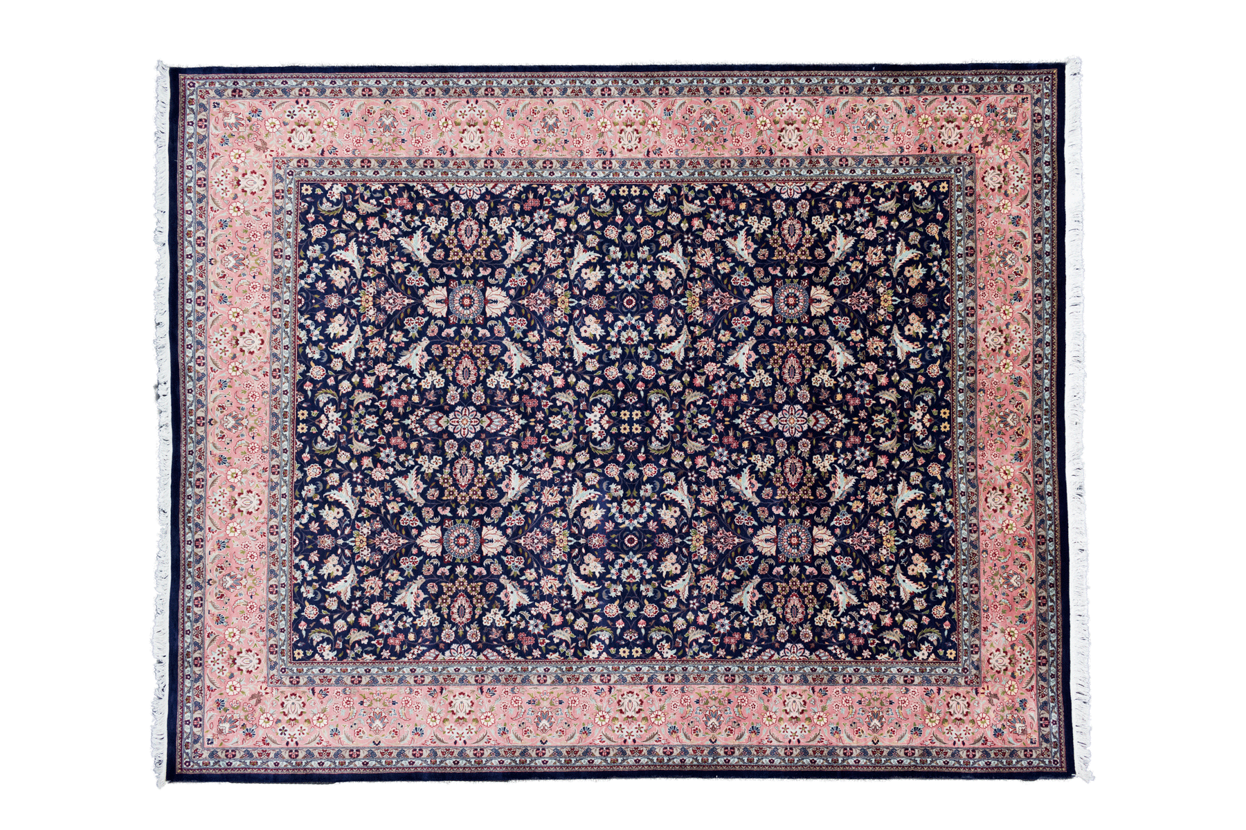 Purple and Pink Silk Rug (Sold)