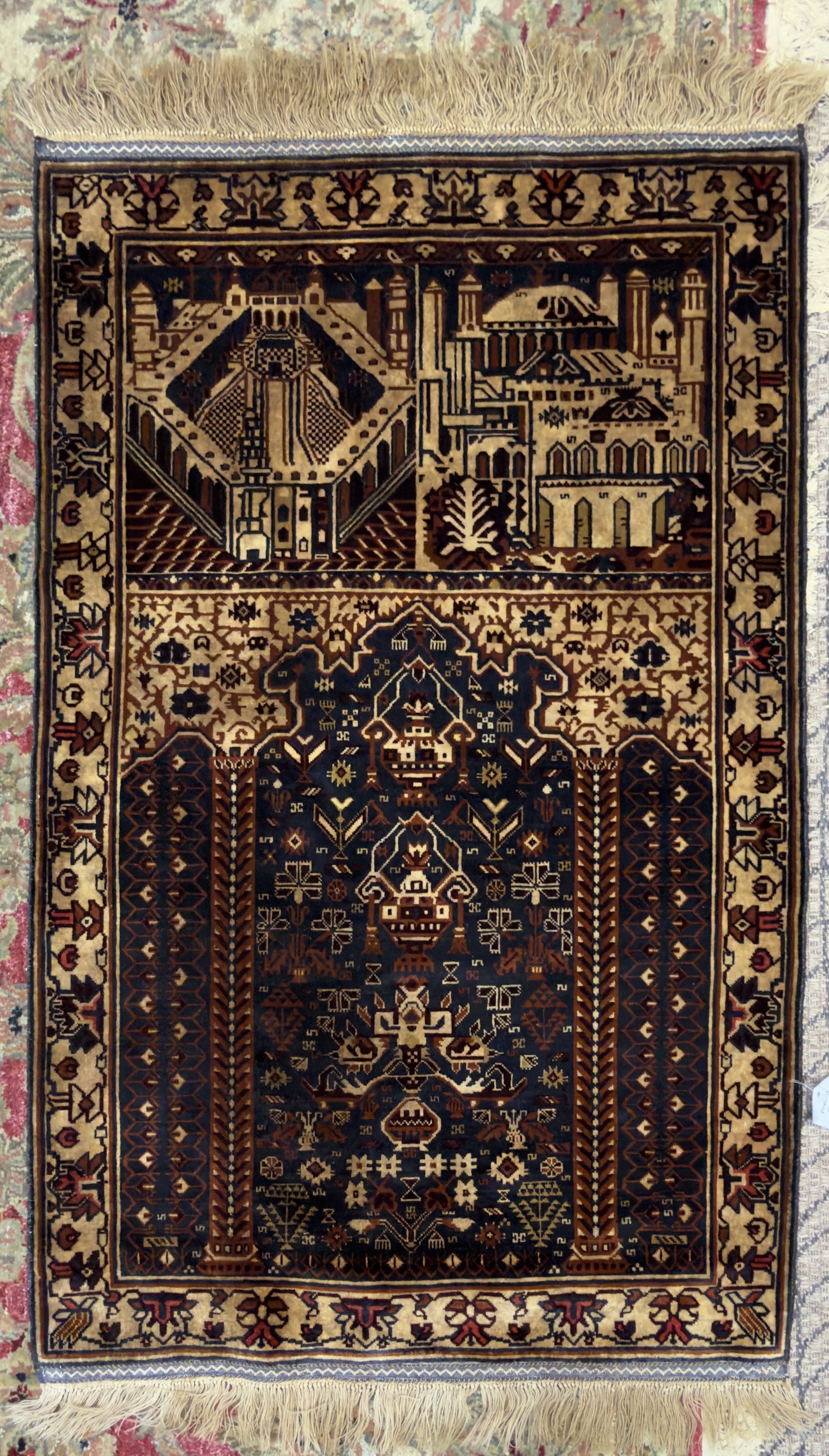 3x5 Afghani Prayer Rug – 3' × 5'