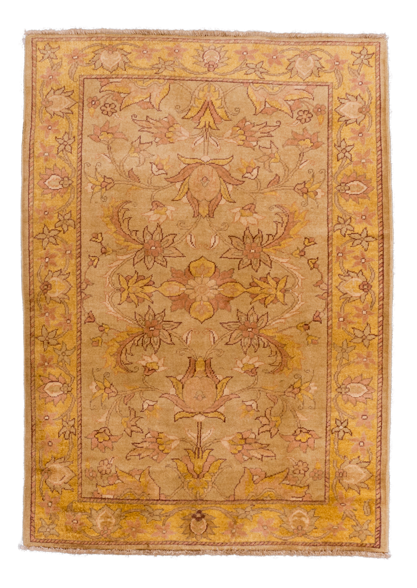 Tribal Red and Gold Rug